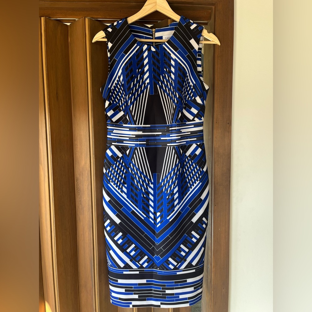 Calvin Klein size 4 midi dress